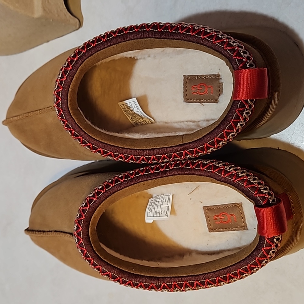 Nib Ugg Platform Tazz Size 40 Chestnut . - image 7